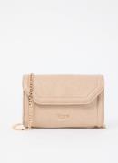 Dune London Bellini clutch met logo