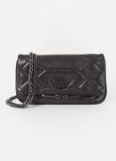 Zadig&Voltaire Rock Nano XL clutch van quilted lamsleer