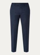 Strellson Kynd slim fit pantalon in linnenblend met gemêleerd dessin