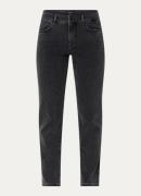 Claudia Sträter Mid waist slim fit jeans met gekleurde wassing