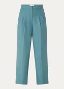 ba&sh Gadwin high waist wide fit pantalon in linnenblend met steekzakk...