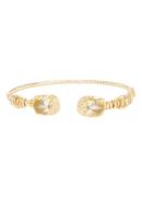 Gas Bijoux Duality bangle verguld