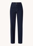 Expresso Mid waist straight leg jeans van chambray