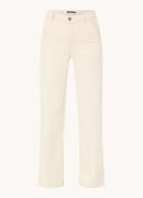 River Woods High waist flared broek met steekzakken