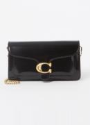 Coach Tabby clutch van lakleer met afneembare schouderriem