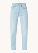 Levi's 501 high waist slim fit jeans met lichte wassing