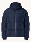 Tommy Hilfiger Alaska puffer jack met donsvulling en afneembare capuch...