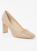 Dune London Arriving pump van leer