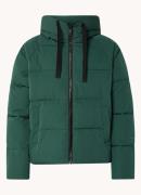 MSCH Copenhagen Pavinaria puffer jack met capuchon en steekzakken