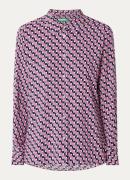 Benetton Blouse met grafische print