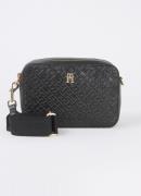 Tommy Hilfiger Crossbodytas met structuur en logo