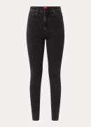 HUGO BOSS Girali high waist skinny jeans met gekleurde wassing