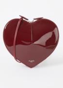 Alaïa Le Coeur crossbodytas van kalfsleer