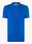 Tommy Hilfiger 1985 slim fit polo met logoborduring