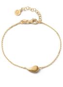 Casa Jewelry Drop S Satin armband verguld