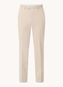 Sandro Slim fit pantalon in scheerwolblend met steekzakken