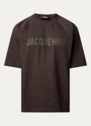 Jacquemus T-shirt met logoprint