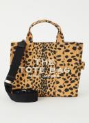 Marc Jacobs The Medium Tote handtas van canvas met logo