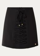 NIKKIE Horn minirok met strikdetail