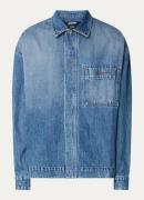 Jacquemus Overshirt van denim met borstzak