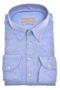 John Miller polo mouwlengte 7 effen blauw