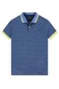 Gestreepte polo blauw NZA Howden