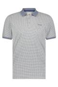 Polo State of Art blauw geprint