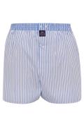 Mc Alson boxershort streept wit lichtblauw