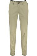 M.E.N.S. katoenen broek beige effen katoen Madison