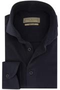 John Miller business overhemd Slim Fit donkerblauw effen katoen