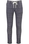 Born With Appetite wollen pantalon donkerblauw geruit