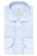 Profuomo lichtblauw overhemd Travel Shirt