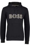 Hugo Boss sweater grijs effen katoen