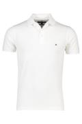 Wit poloshirt heren Tommy Hilfiger Slim Fit