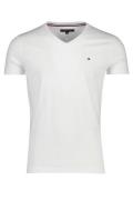 Tommy Hilfiger t-shirt v-hals wit Slim Fit