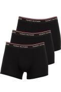 Tommy Hilfiger boxershort 3-pack koolzwart