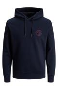 Jack & Jones Plus Size hoodie donkerblauw