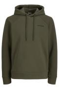 Jack & Jones sweater Plus Size groen effen katoen