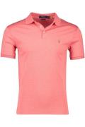 Polo Ralph Lauren polo roze effen 100 %katoen normale fit