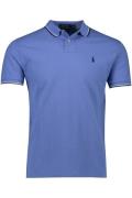 Polo Ralph Lauren polo blauw effen katoen normale fit korte mouw