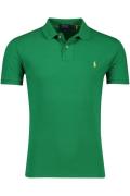 Polo Ralph Lauren polo groen effen 100% katoen slim fit