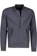 Elvine zomerjas navy normale fit effen rits