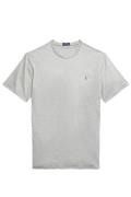 Polo Ralph Lauren Big & Tall t-shirt grijs katoen effen ronde hals met...
