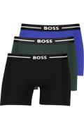 Hugo Boss boxershorts effen 3-pack