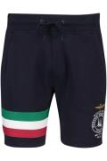 Aeronautica Militare bermuda katoen donkerblauw print