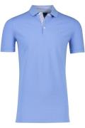 Portofino poloshirt normale fit lichtblauw extra lang