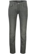 Pierre Cardin jeans groen effen katoen Tapered Fit normale fit