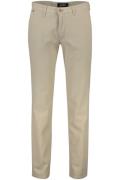 Gardeur Benito broek beige effen katoen