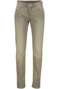 Pierre Cardin jeans Lyon beige effen denim 5-pocket model