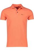 poloshirt New Zealand Auckland oranje effen